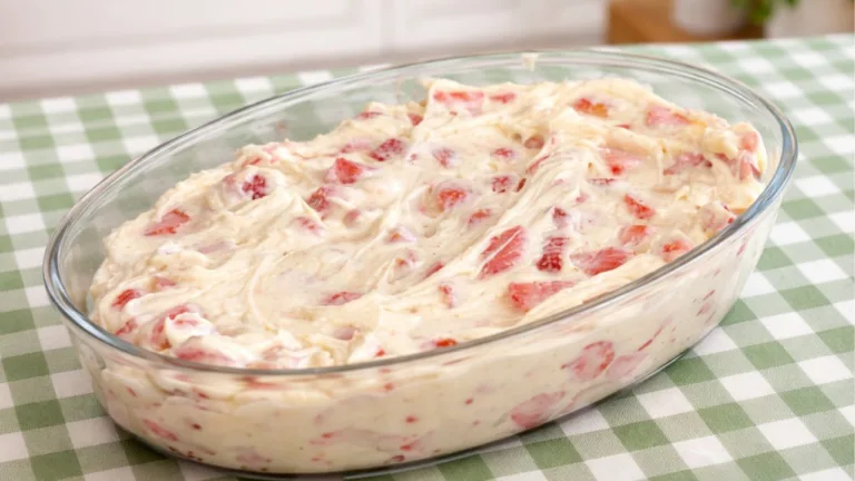 Imagem da Receita de Recheio de Ninho Trufado com Morango.