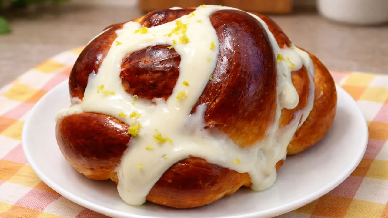 Imagem da Receita de Rosca de Limão com Leite Condensado.