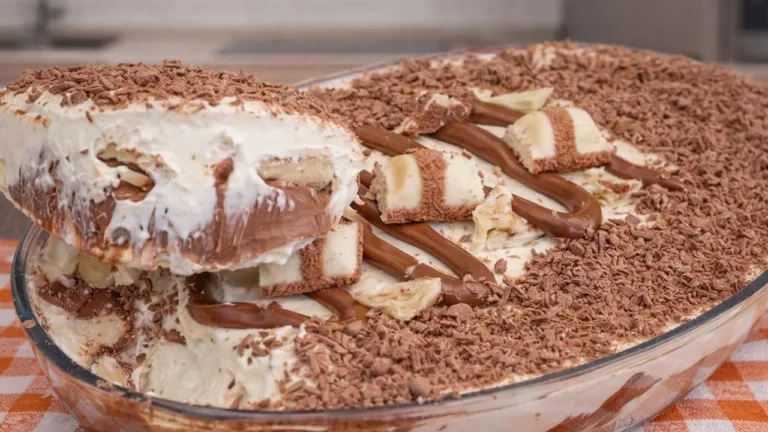 Imagem da Receita de Sobremesa Kinder Bueno na Travessa.