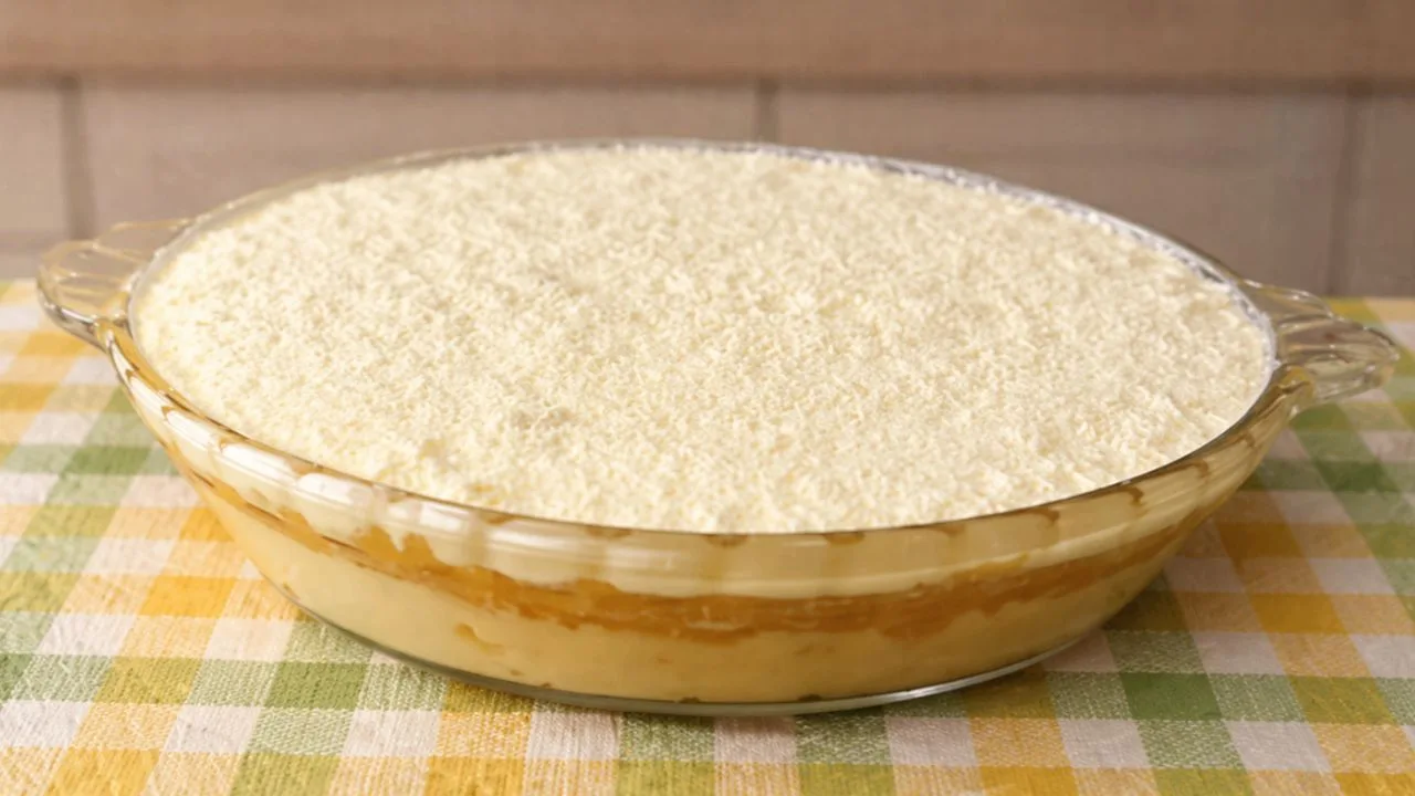 Imagem da Receita de Torta de Abacaxi com Leite Ninho.