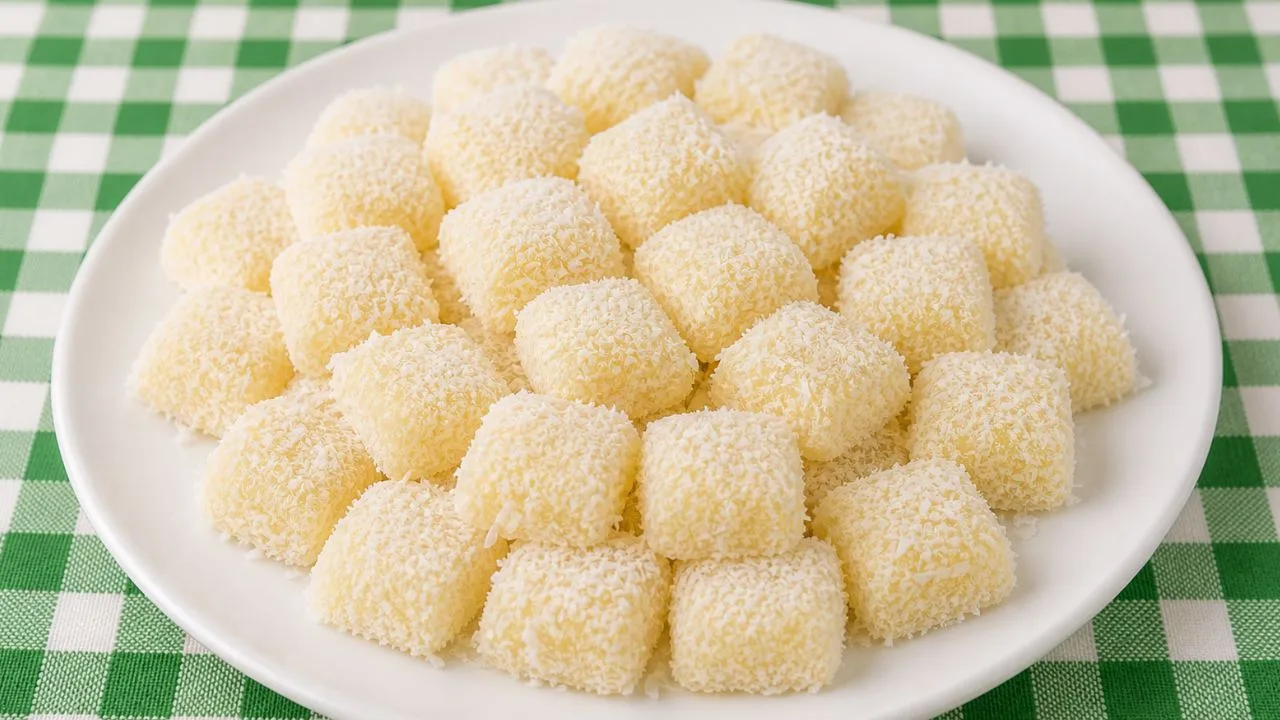 Imagem da Receita de Bala de Coco Gelada de Maracujá.