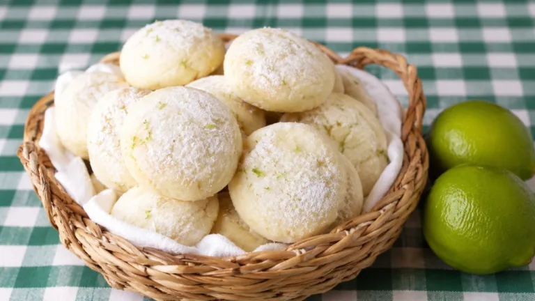 Imagem da Receita de Biscoito Caseiro com Raspas de Limão.