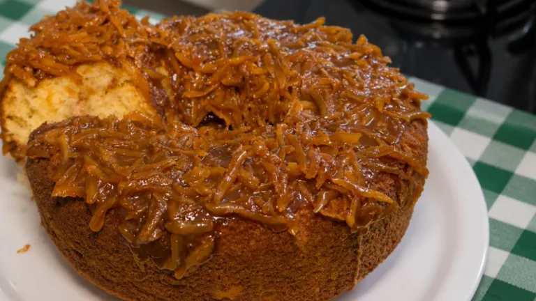 Imagem da Receita de Bolo de Coco Quebra-Queixo.