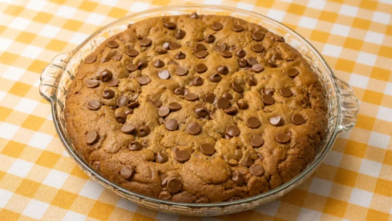 Imagem da Receita de Cookie na Travessa com Creme de Avelã.