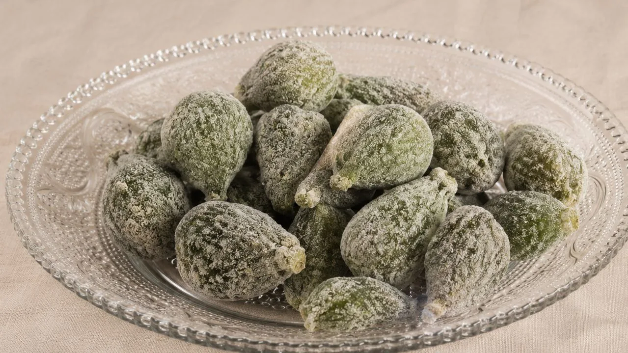 Imagem da receita de Doce de Figo Cristalizado.