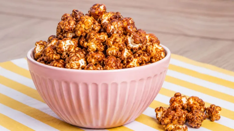 Imagem da Receita de Pipoca Doce com Açúcar Mascavo.