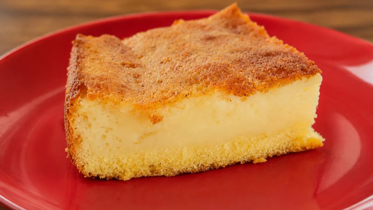 Imagem da receita de Bolo de Fubá Cremoso com Leite Condensado.