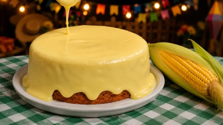 Imagem da Receita de Bolo de Milho de Festa Junina.