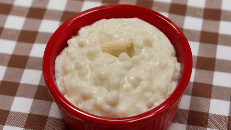 Imagem da Receita de Canjica de Chocolate Branco.
