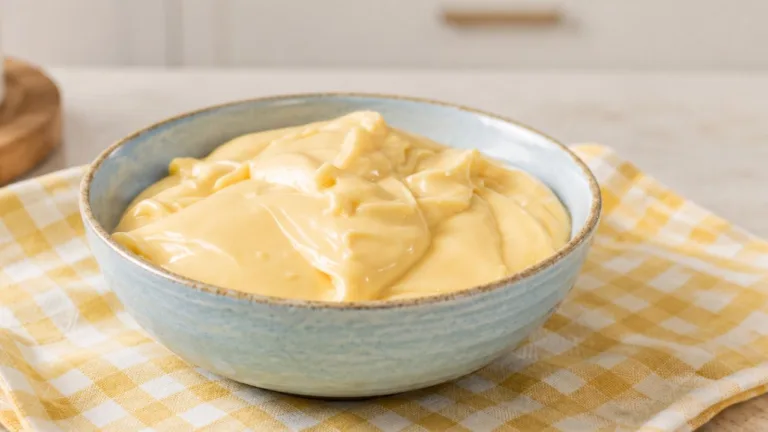 Imagem da Receita de Creme Belga Sem Gema de Ovo.