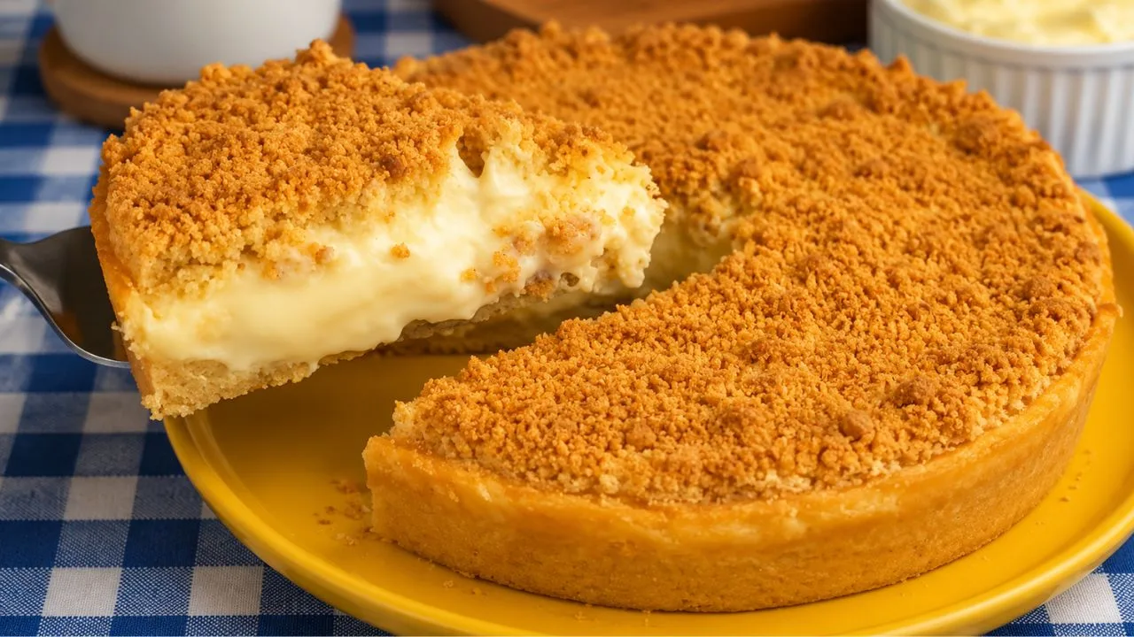 Imagem da Receita de Cuca Cremosa.