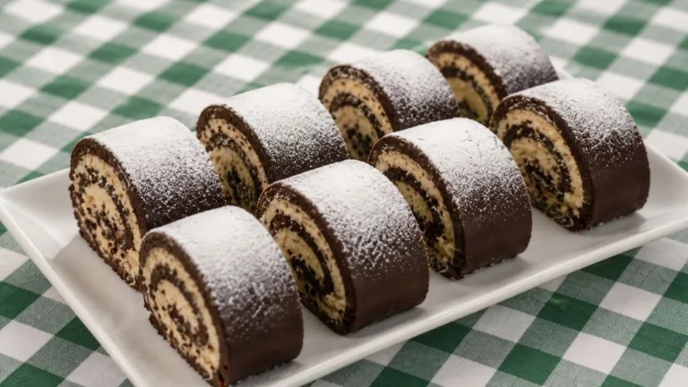 Imagem da Receita de Rocambole Prestígio Sem Fogo.
