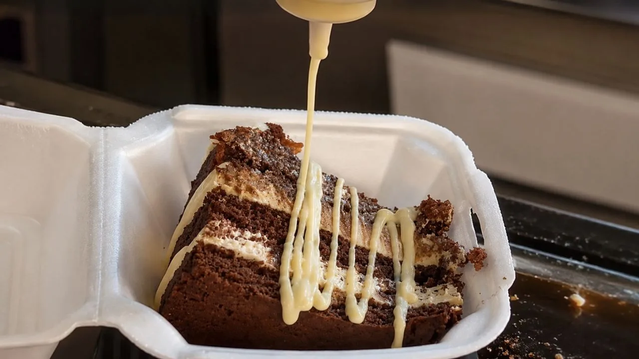 Imagem da Receita de Calda de Leite Condensado para Bolo em Fatias.