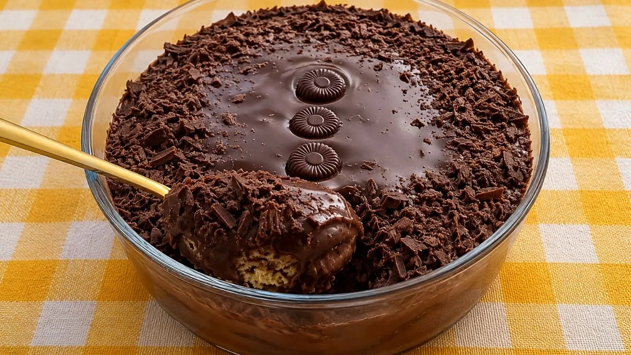 Imagem da Receita de Pavê de Chocolate Alpino.