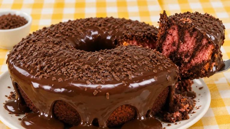 Imagem da Receita de Bolo Sensação Mesclado.