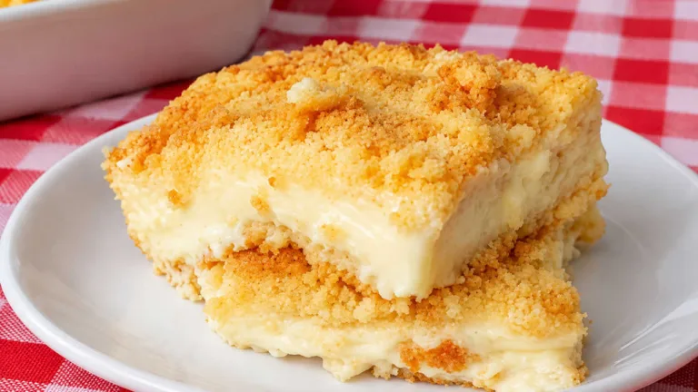 Imagem da Receita de Cuca de Banana com Creme.