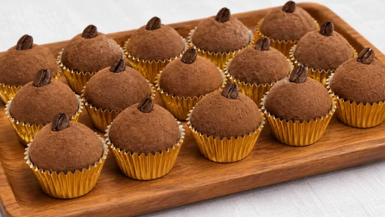 Imagem da Receita de Brigadeiro Gourmet de Café com Cacau.
