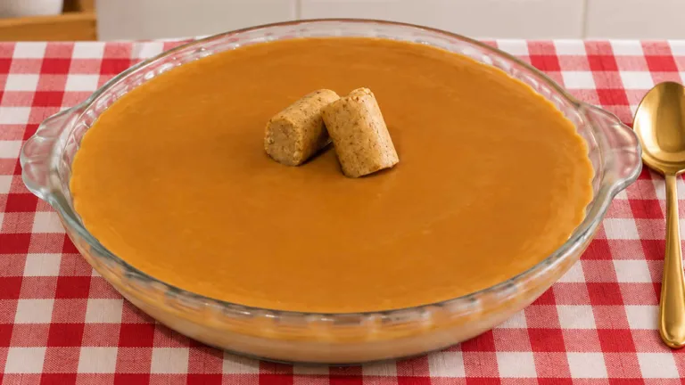 Imagem da Receita de Sobremesa de Paçoca com Doce de Leite.